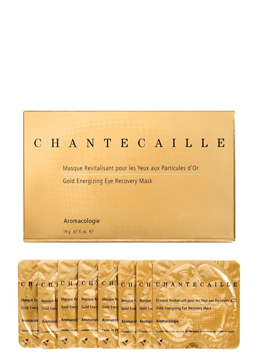 Face Treatments * | Gold Energizing Eye Recovery Masks 8 Pairs Chantecaille Promotions